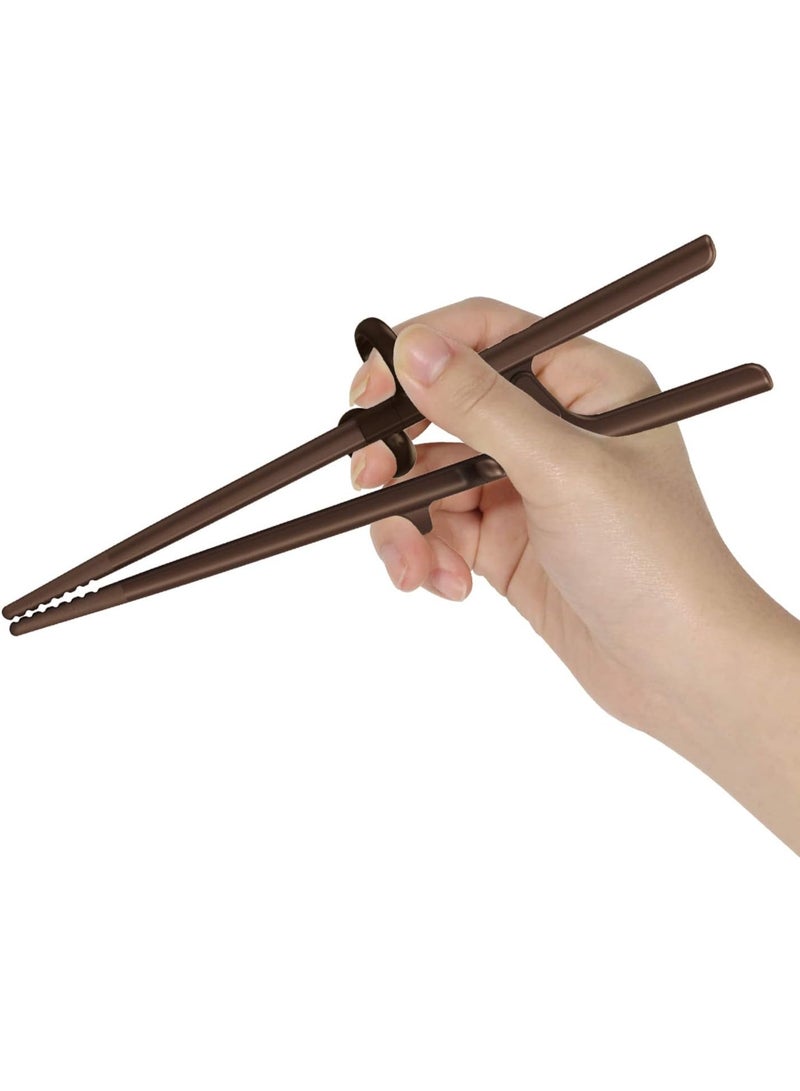 Training Chopsticks for Adults Right-Handed - Beginner Helper, Trainer, Easy Practice Chopsticks - Image 1